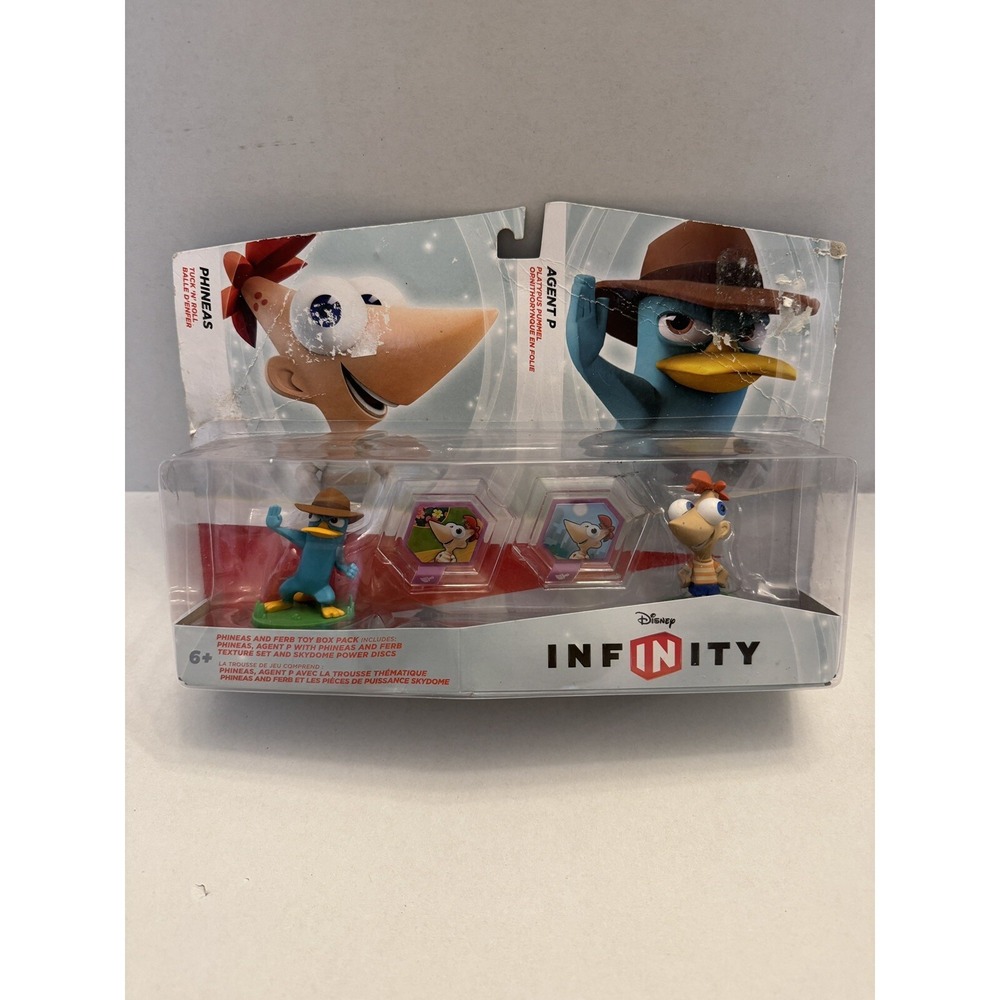 Disney INFINITY Phineas & Ferb Toy Box Pack‎ New